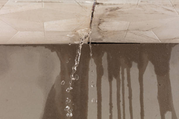Professional Water Damage Restoration technician working in Rockland, ME